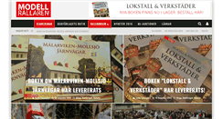 Desktop Screenshot of modellrallaren.se